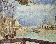 Georges Seurat, The Sunday of Port en bessin